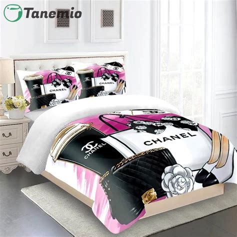 coco chanel bed set|chanel bedroom comforter set.